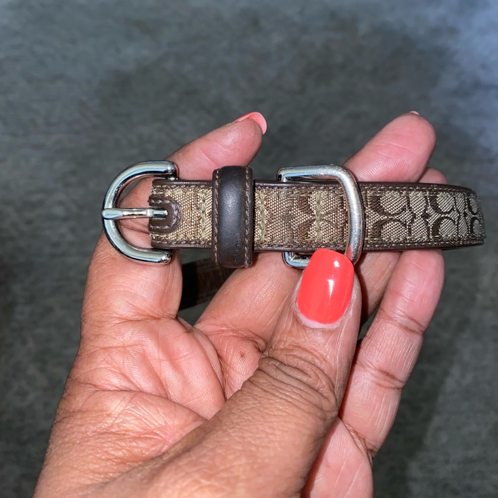 Authentic Coach Doggie 🐶 Collar